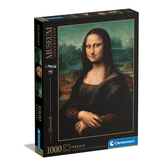 Clementoni Puzzle Leonardo Da Vinci Mona Lisa 1000 Teile