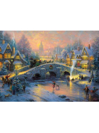 Puzzle Winterliches Dorf, 1000 Teile