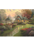 Puzzle Haus mit Brunnen, 1000 Teile