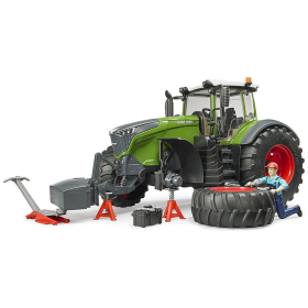 Bruder Fendt 1050 Vario mit Mechaniker & Werkstattausstattung