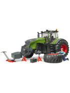 Bruder Fendt 1050 Vario mit Mechaniker & Werkstattausstattung