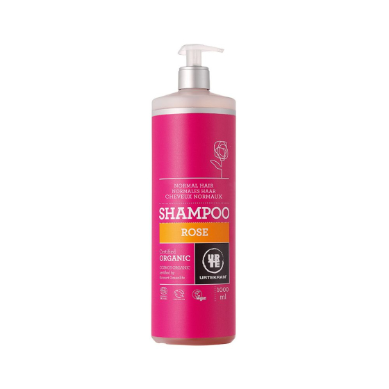 Urtekram Shampoo Rose, normales Haar, 1l