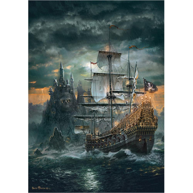 Puzzle Piratenschiff, 1500 Teile