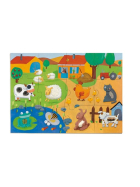 Puzzle Tactiloferme, 20 Teile