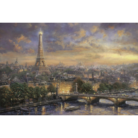 Puzzle Paris Stadt der Liebe, 1000 Teile