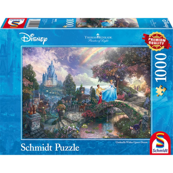 Puzzle Disney Cinderella, 1000 Teile