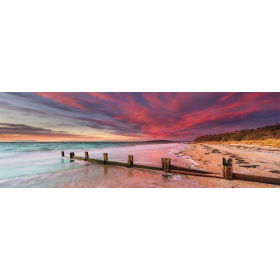 Puzzle Panorama McCrae Beach Mornington Peninsula...