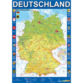 Puzzle Deutschlandkarte, 1000 Teile