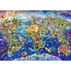 Puzzle Entdecke unsere Welt, 1000 Teile