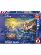 Puzzle Disney Kleine Meerjungfrau Arielle, 1000 Teile