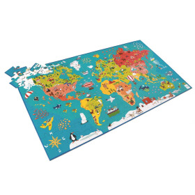 Puzzle XXL Weltkarte, 150 Teile