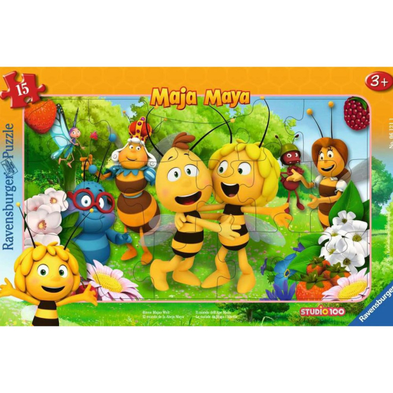 Puzzle Biene Majas Welt, 15 Teile