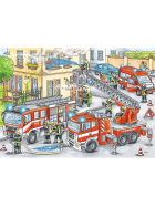 Puzzle Helden im Einsatz, 2 x 24 Teile