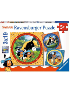 Puzzle Yakari, der tapfere Indianer, 3 x 49 Teile