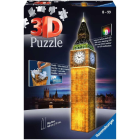 3D Puzzle Big Ben bei Nacht