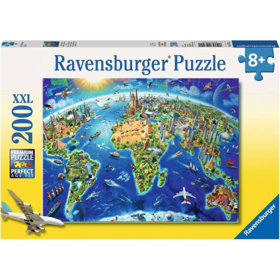 Puzzle Grosse, weite Welt, 200 Teile