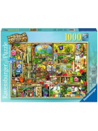 Puzzle Grandioses Gartenregal, 1000 Teile