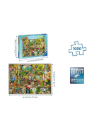 Puzzle Grandioses Gartenregal, 1000 Teile