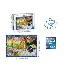 Puzzle Bambi, 1000 Teile