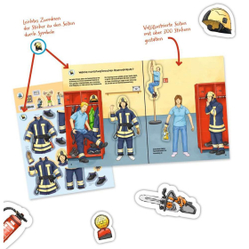 Ravensburger Wieso? Weshalb? Warum? Stickerheft: Feuerwehr