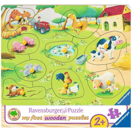 Puzzle Kleiner Bauernhof, 9 Teile