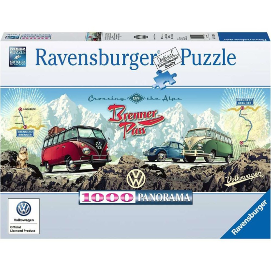 Ravensburger Mit dem VW Bulli über den Brenner