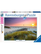 Puzzle Sonnenuntergang über Amrum, 1000 Teile