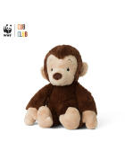 WWF Plüschtier Affe Mago, braun, 29 cm