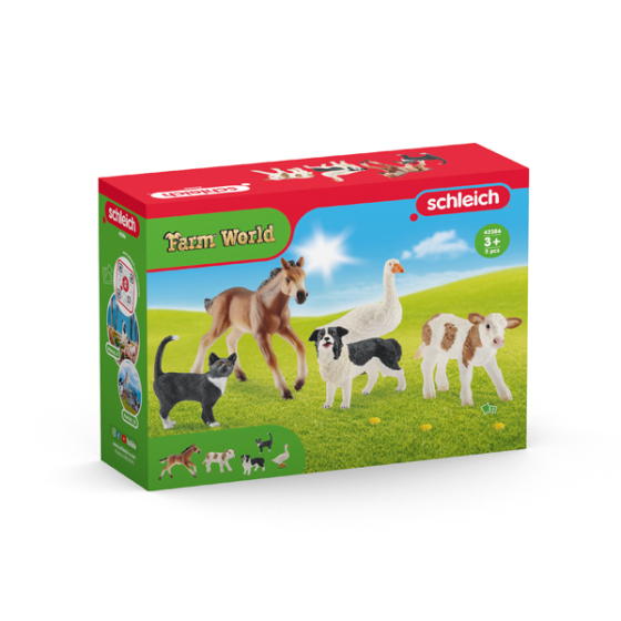 Schleich Farm World Tier - Mix, 5 assortiert