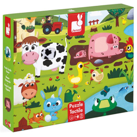 Puzzle die Tiere auf der Farm, 20 Teile