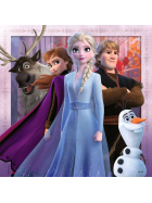 Puzzle Die Reise beginnt Frozen, 3 x 49 Teile