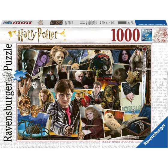 Puzzle Harry Potter gegen Voldemort, 1000 Teile