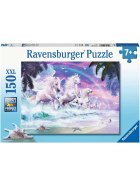 Puzzle Einhörner am Strand, 150 Teile