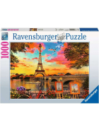 Puzzle Abendstimmung in Paris, 1000 Teile