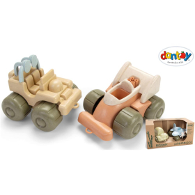 * Dantoy Bio Fahrzeuge-Set, 2 Stück, assortiert