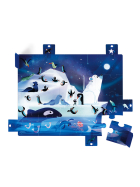 Puzzle Sternenhimmel Nordpol, 20 Teile