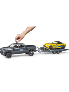 Bruder RAM 2500 Power Wagon & Roadster Bruder Racing Team