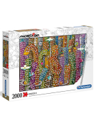 Puzzle Mordillo Jungle, 2000 Teile