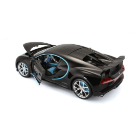 Bugatti Chiron 42 second version, 1:18, schwarz/blau