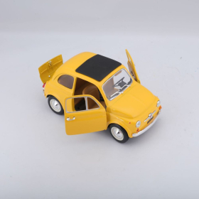 Bburago Fiat 500 F 1965 1:24, gelb