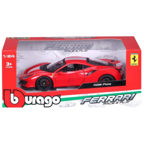 Ferrari R&P 488 Pista 1:24 rot