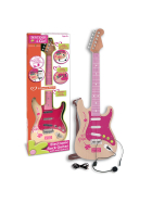 Bontempi Elektronische Rockgitarre, pink