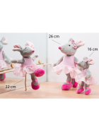 Schaffer-Plüschtier Ballet-Maus, 22 cm