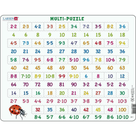 Puzzle Multiplikation, 58 Teile