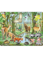 Puzzle Europäischer Wald, 40 Teile