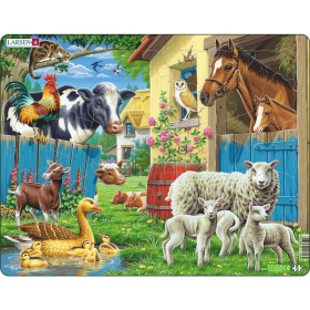 Puzzle Bauernhof-Tiere, 23 Teile