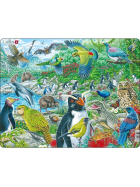 Puzzle Wildtiere in Neuseeland, 53 Teile