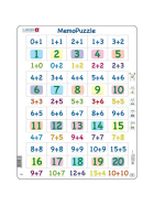 MemoPuzzle : Addition mit Zahlen von 0-20, 40 Teile