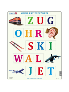 Puzzle Buchstabieren lernen, 15 Teile