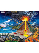 Puzzle Vulkane, 70 Teile